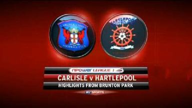 Carlisle 1-0 Hartlepool