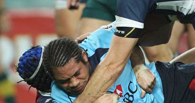 Polota-Nau: scored a try - but was then knocked out