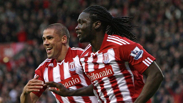 Jones celebrates scoring the opener