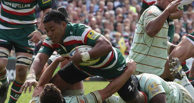 Manu Tuilagi: lucky not to see red in the first half
