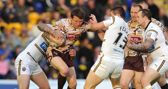 Lee Briers: two tries for Warrington