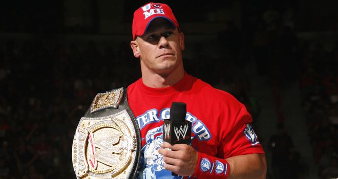 John Cena has held the WWE Title on a record 11 occasions