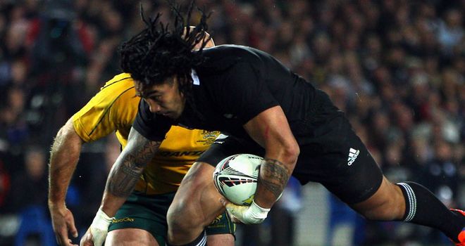 Nonu crashes over for New Zealand&#39;s opening try