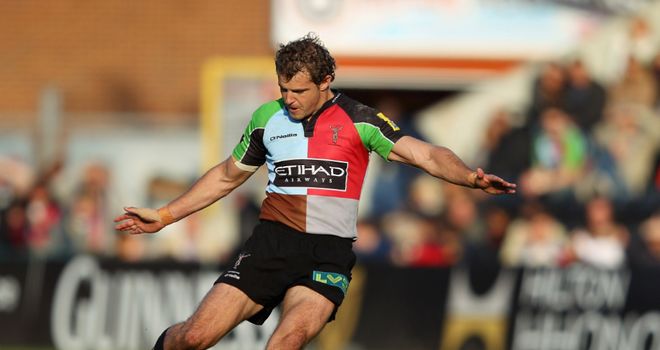 Evans: On target for Harlequins