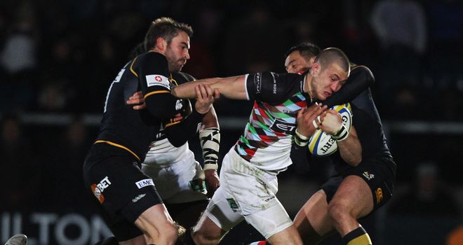 Mike Brown: On target for Harlequins against Wasps on Sunday
