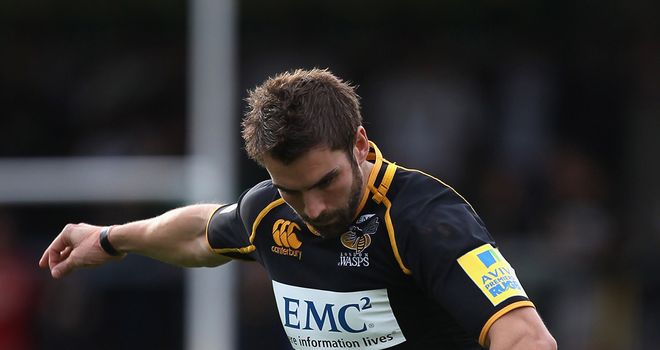 Nicky Robinson: kicked two penalties for Wasps in losing cause