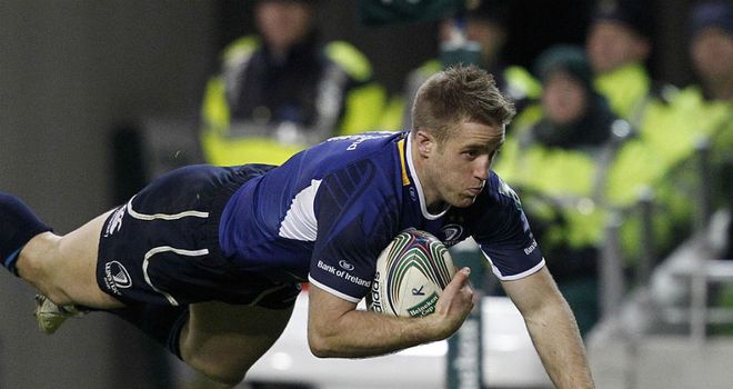 Luke Fitzgerald: Crossed twice to help secure an extra bonus point