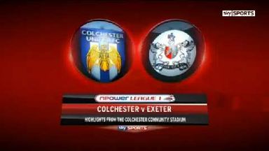 Colchester 2-0 Exeter