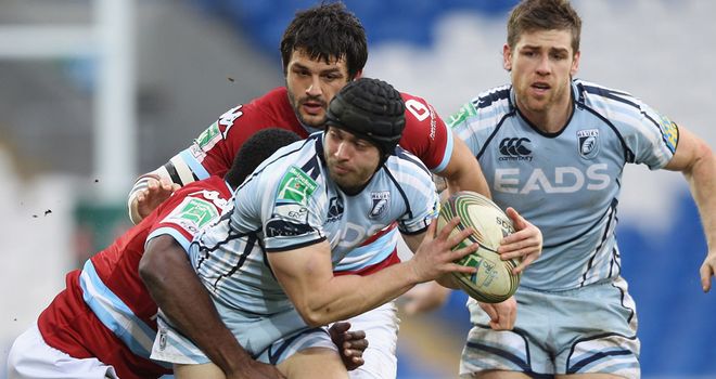 Leigh Halfpenny scored 21 points in Cardiff&#39;s victory