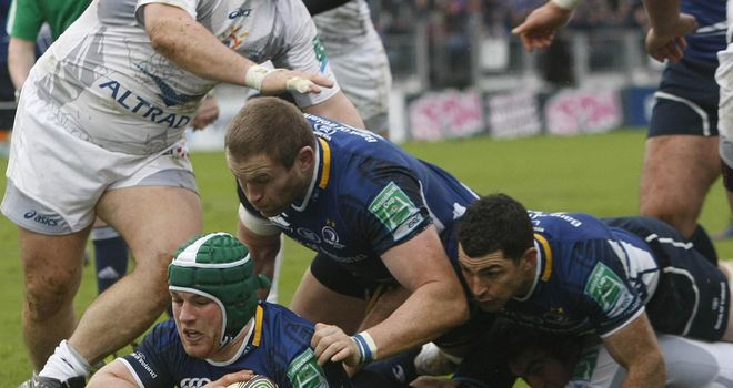 Sean O&#39;Brien: Scored Leinster&#39;s first try