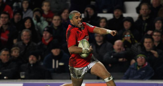 Simon Zebo: second-half hat-trick