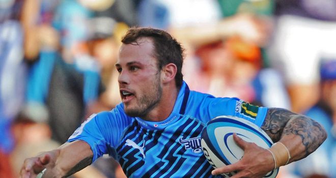 Francois Hougaard: Touched down for Bulls