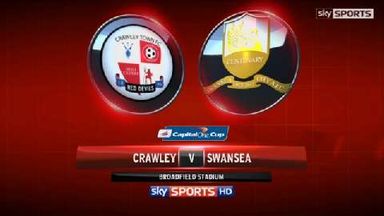 Crawley 2-3 Swansea