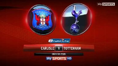 Carlisle 0-3 Tottenham