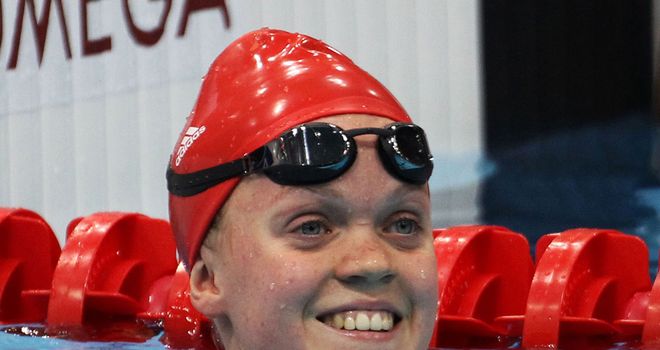 Ellie Simmonds: Secured his fourth medal of London 2012 with a silver
