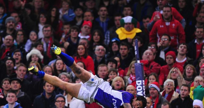 George Pisi: Scored spectacular try early in the second half