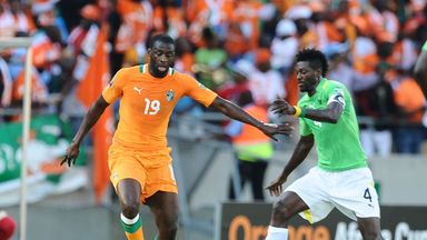 Yaya Toure: Scored twice in Ivory Coast win