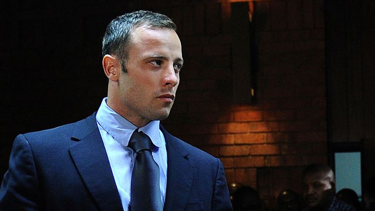 Oscar Pistorius was bailed following a hearing in February. His trial for murder is due to take place later this year.