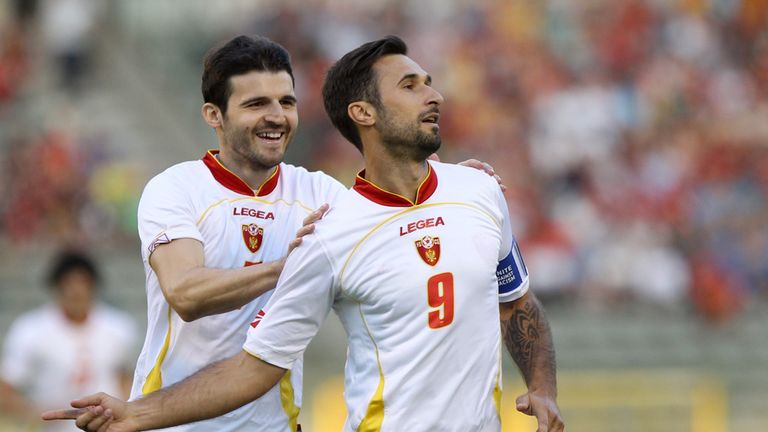 Montenegro forward Mirko Vucinic 