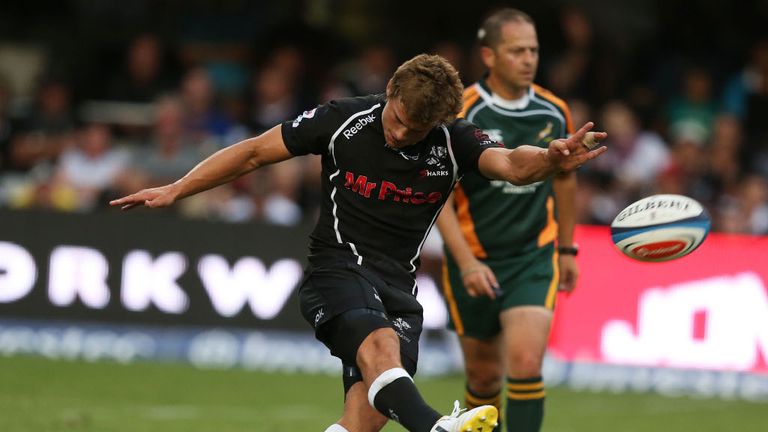 Pat Lambie: impressive kicking display