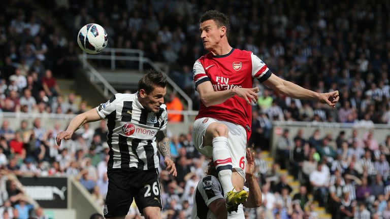 Arsenal defender Laurent Koscielny 