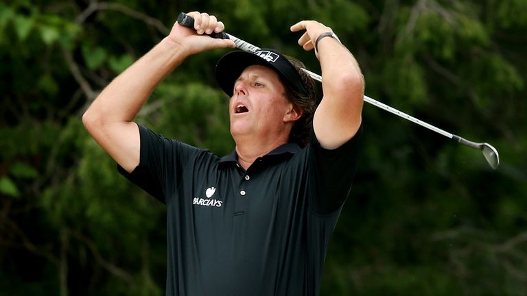 Phil Mickelson: Came up short on his 43rd birthday