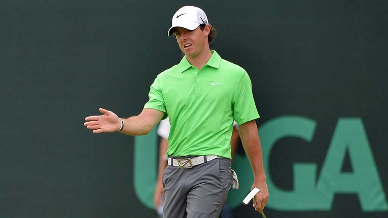 Rory McIlroy: Dropped four shots and ruined an iron at the 11th