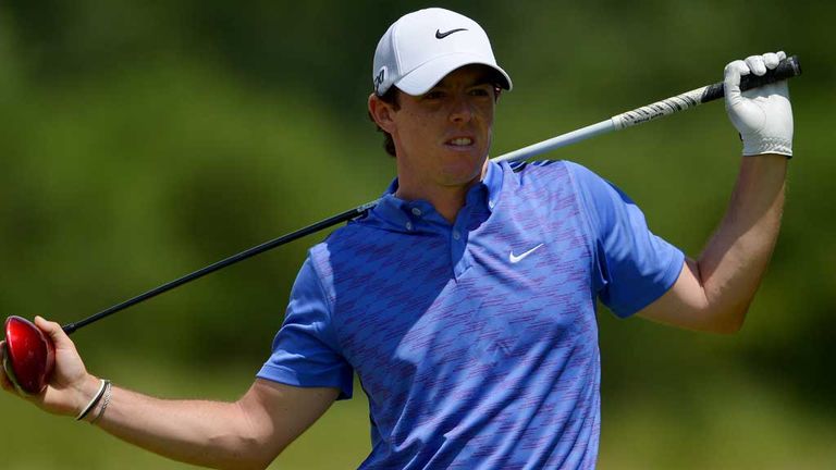 Rory McIlroy: Dropped four shots in five holes early on