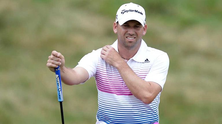 Sergio Garcia: Played the 14th and 15th in 16 over par