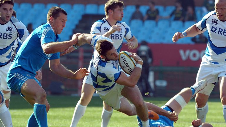 Scotland: Were given a scare by Italy before running out 30-29 winners in Pretoria