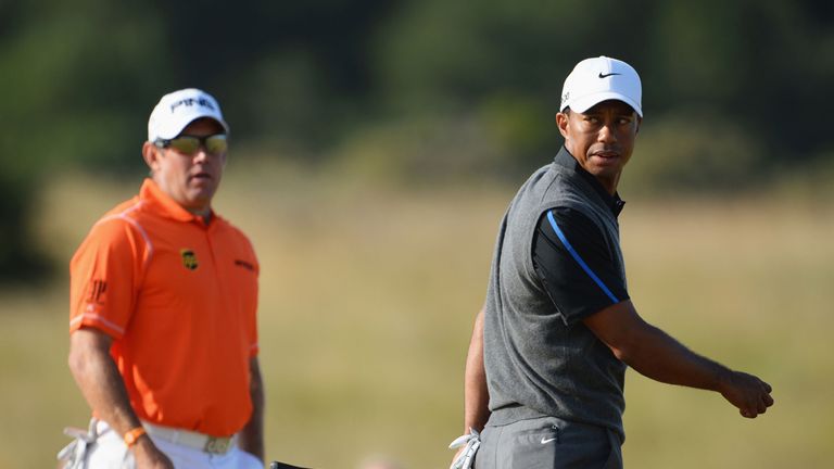 Tiger Woods will start the final round two shots behind leader Lee Westwood