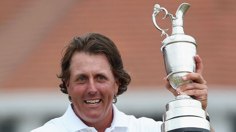 Phil Mickelson: The 2013 Open champion