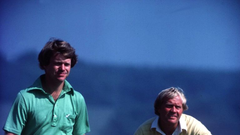 Tom Watson and Jack Nicklaus battle it out at Turnberry in 1977