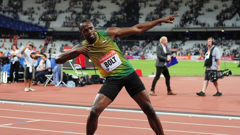 Usain Bolt: Was not at his best but still a comfortable winner in the 100m