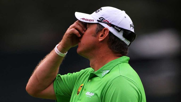 Lee Westwood: Dropped three shots in his last two holes