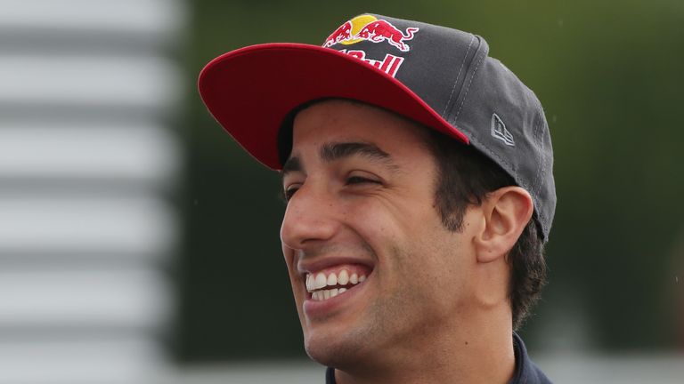 All smiles from Daniel Ricciardo
