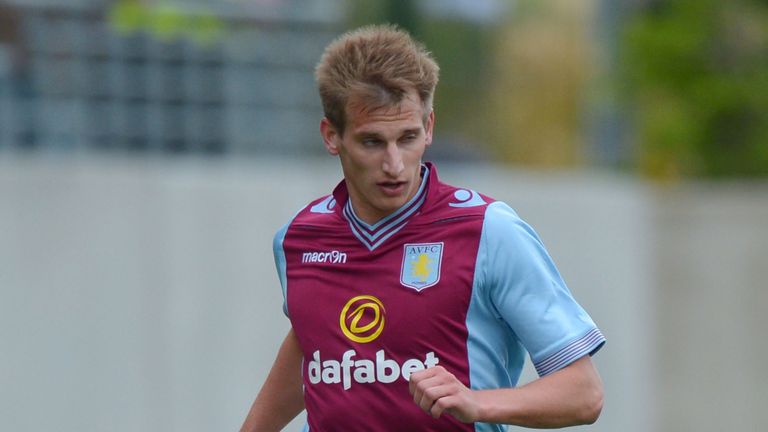 Marc Albrighton during the international friendly match between SV Roedinghausen and Aston Villa at Haecker Wiehenstadium