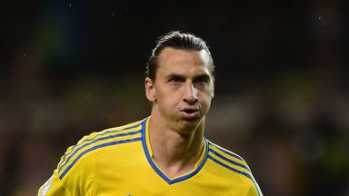 Zlatan Ibrahimovic: Quickfire goal for Sweden against Kazakhstan