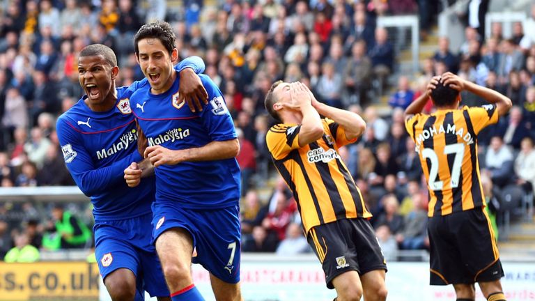 Peter Whittingham grabbed the equaliser as Cardiff came from behind to draw with Hull