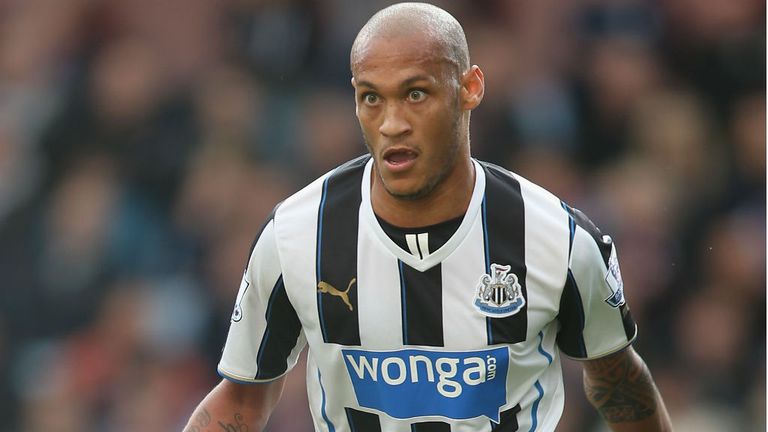 Yoan Gouffran of Newcastle United