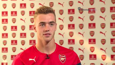 Chambers' delight at Arsenal move
