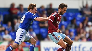 West Ham draw at Ipswich