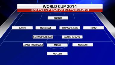 Collins names World Cup XI