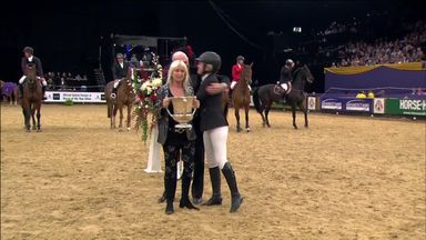 HOYS memories - Laura Renwick wins GP