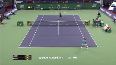 Nadal v Lopez - Highlights