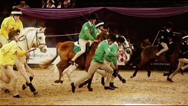 HOYS memories - Pony Club Mounted Games