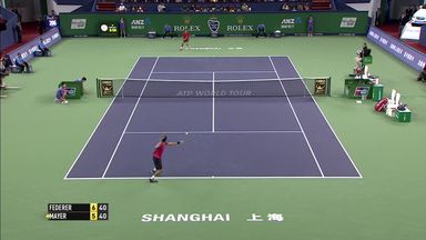 Federer v Mayer - Highlights