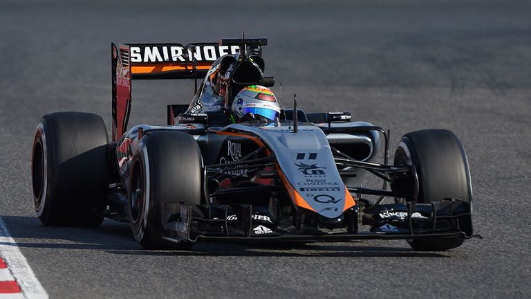 Force India car