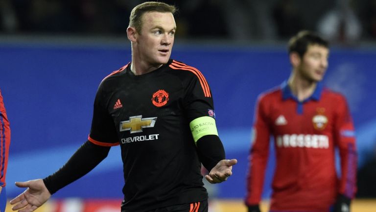 Rooney lacked luster in yesterday night's game.