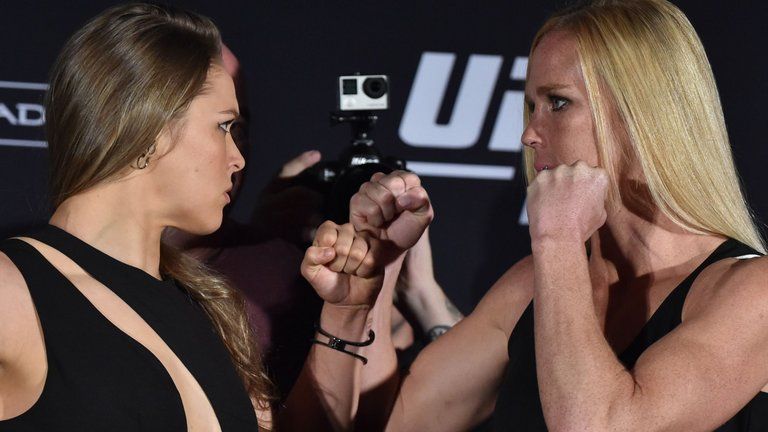rousey holm set for rematch